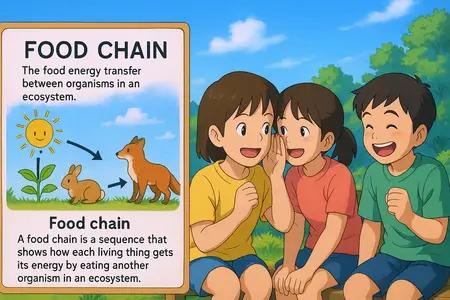 food chain Simple Definition