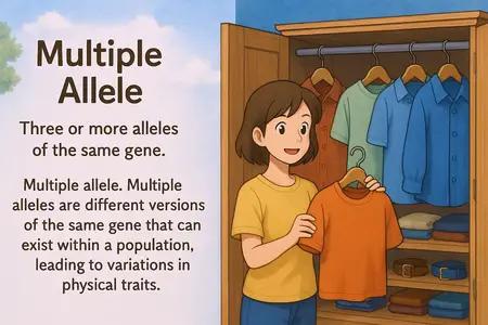 multiple allele Simple Definition