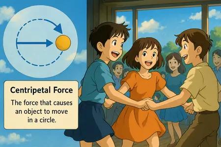 centripetal force Simple Definition