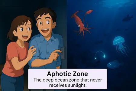 aphotic zone Simple Definition