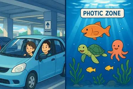 photic zone Simple Definition