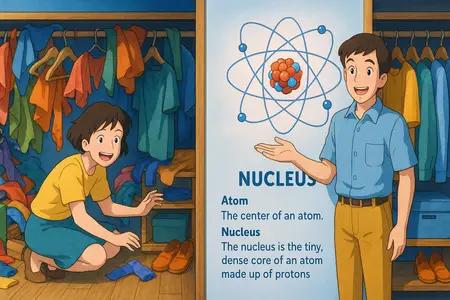 nucleus atom Simple Definition
