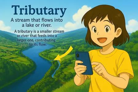 tributary Simple Definition