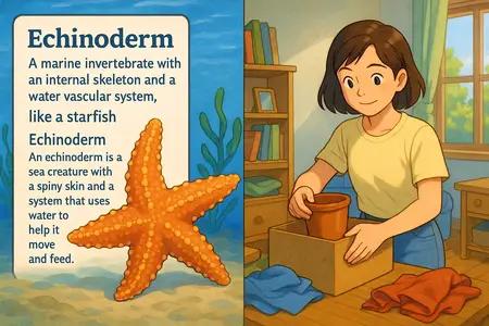 echinoderm Simple Definition