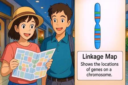 linkage map Simple Definition