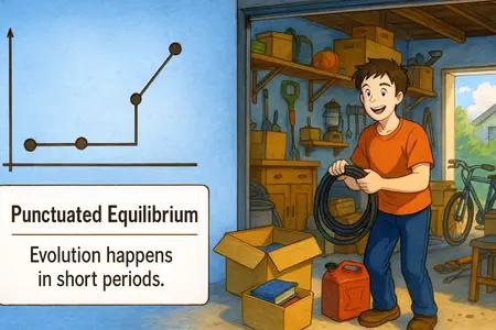 punctuated equilibrium Simple Definition