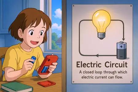 electric circuit Simple Definition