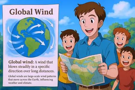 global wind Simple Definition