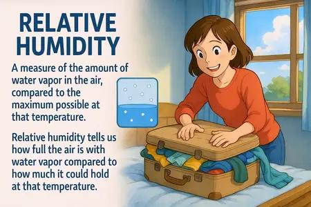 relative humidity Simple Definition