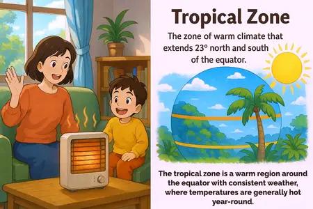 tropical zone Simple Definition