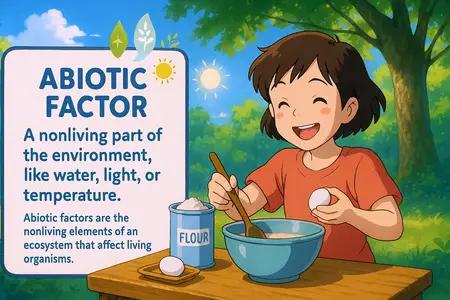 abiotic factor Simple Definition