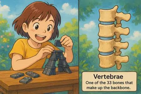 vertebrae Simple Definition
