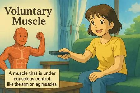 voluntary muscle Simple Definition