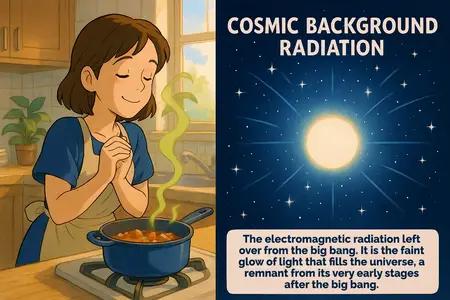 cosmic background radiation Simple Definition