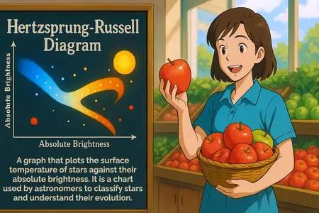 Hertzsprung Russell diagram Simple Definition
