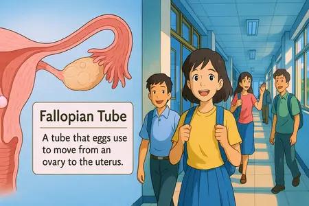 fallopian tube Simple Definition