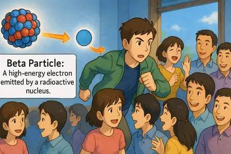 beta particle Simple Definition