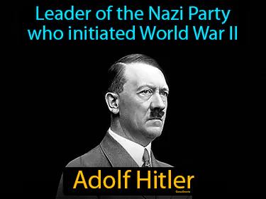 Adolf Hitler Simple Definition