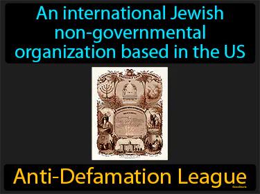 Anti-Defamation League Simple Definition