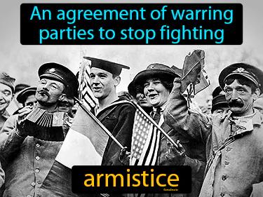 armistice Simple Definition