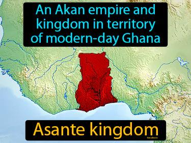 Asante kingdom Simple Definition