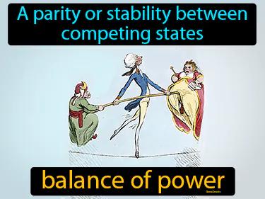 balance of power Simple Definition