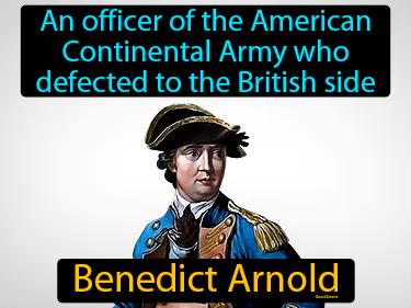 Benedict Arnold Simple Definition