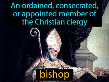 bishop Simple Definition