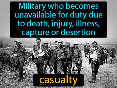 casualty Simple Definition