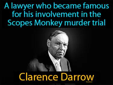 Clarence Darrow Simple Definition