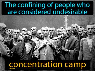 concentration camp Simple Definition