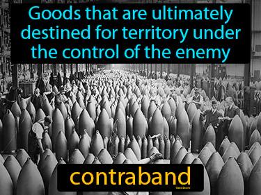 contraband Simple Definition