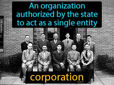 corporation Simple Definition