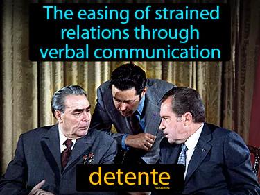 detente Simple Definition