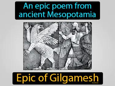 Epic of Gilgamesh Simple Definition