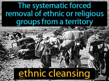 ethnic cleansing Simple Definition