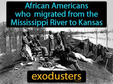 exodusters Simple Definition