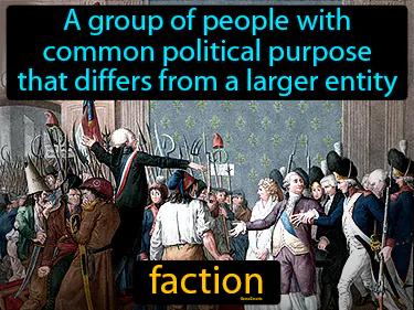 faction Simple Definition
