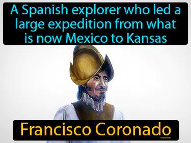 Francisco  Coronado Simple Definition