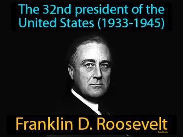 Franklin D Roosevelt Simple Definition
