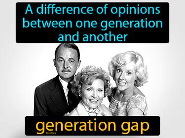 generation gap Simple Definition