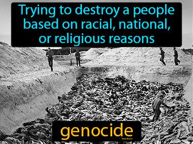 genocide Simple Definition
