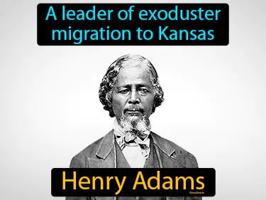 Henry Adams Simple Definition