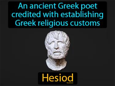 Hesiod Simple Definition