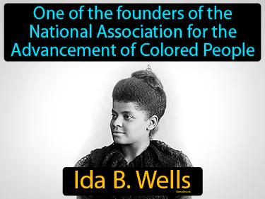 Ida B Wells Simple Definition