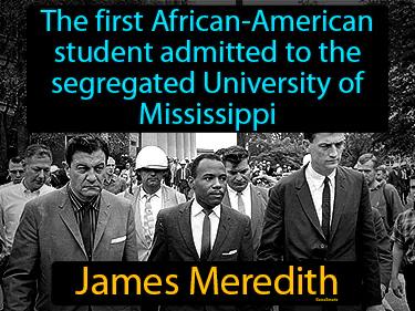 James Meredith Simple Definition