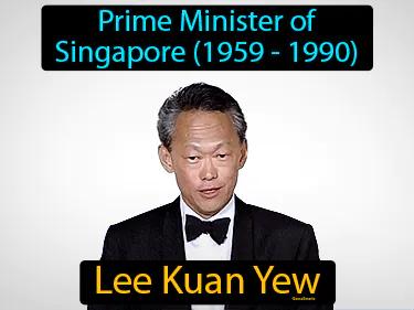 Lee Kuan Yew Simple Definition