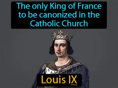 Louis IX Simple Definition