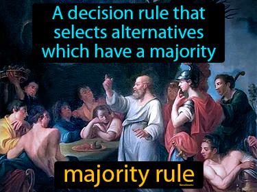majority rule Simple Definition