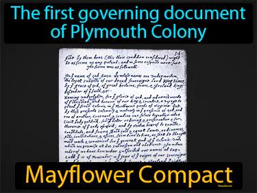 Mayflower Compact Simple Definition